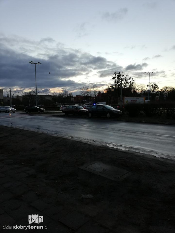 Kolizja na rondzie Niepodległości