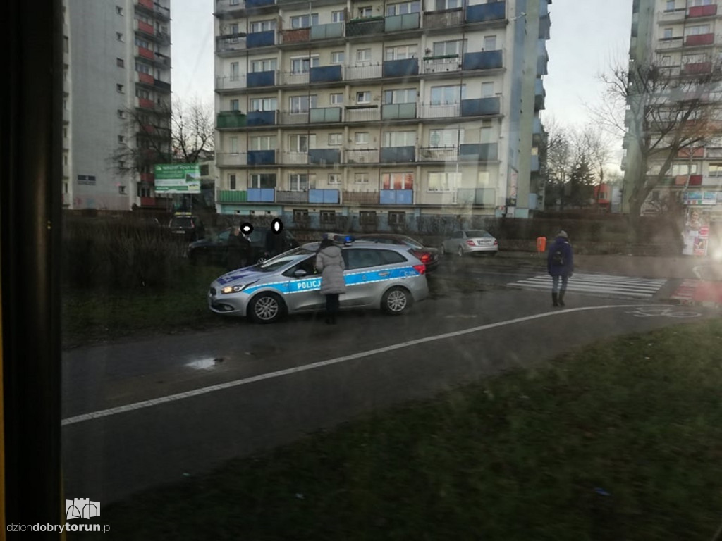 Kolizja na rondzie Niepodległości