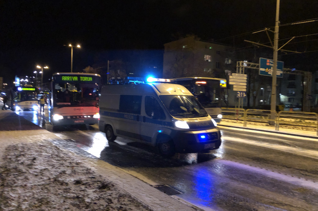 Kolizja na ul. Uniwersyteckiej/Odrodzenia