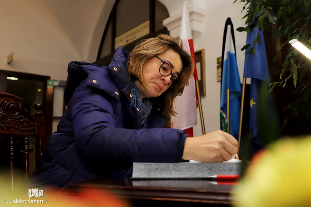 Księga kondolencyjna dla Pawła Adamowicza