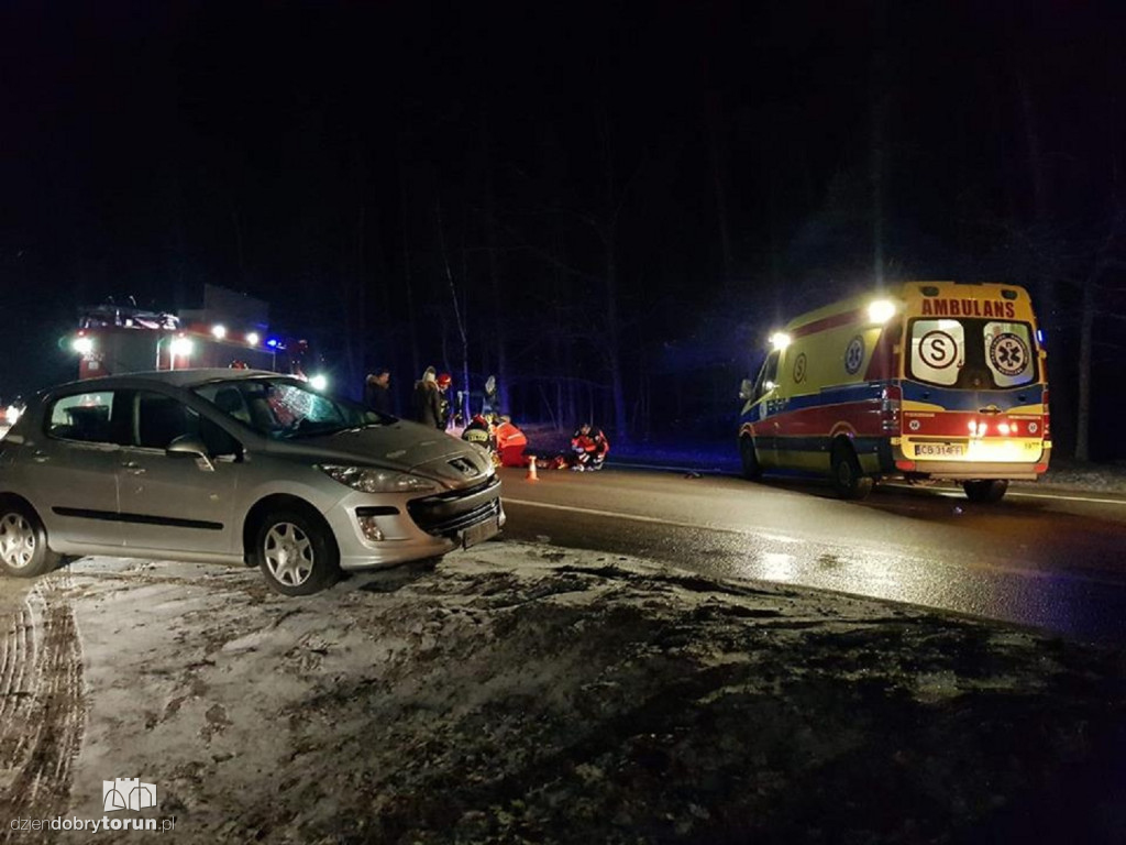 Tragiczny wypadek na DK80