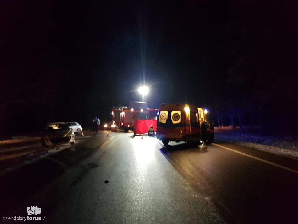 Tragiczny wypadek na DK80