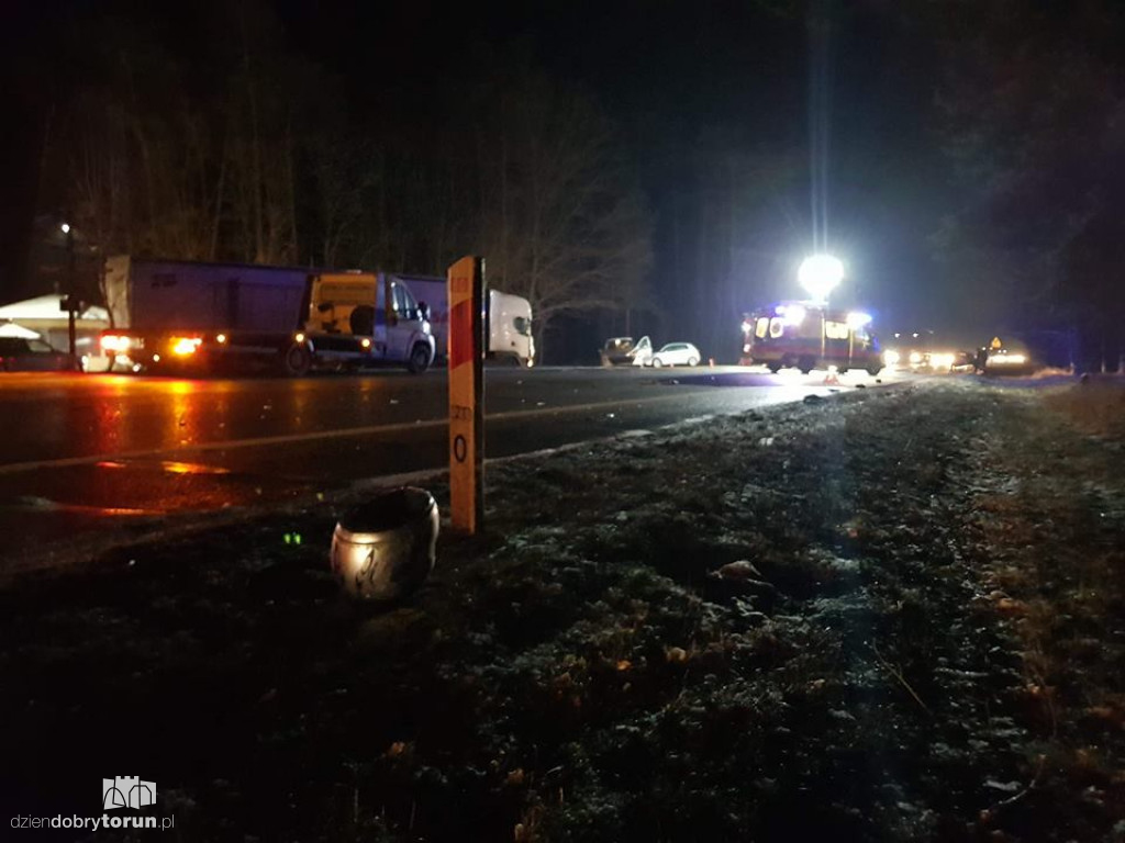 Tragiczny wypadek na DK80