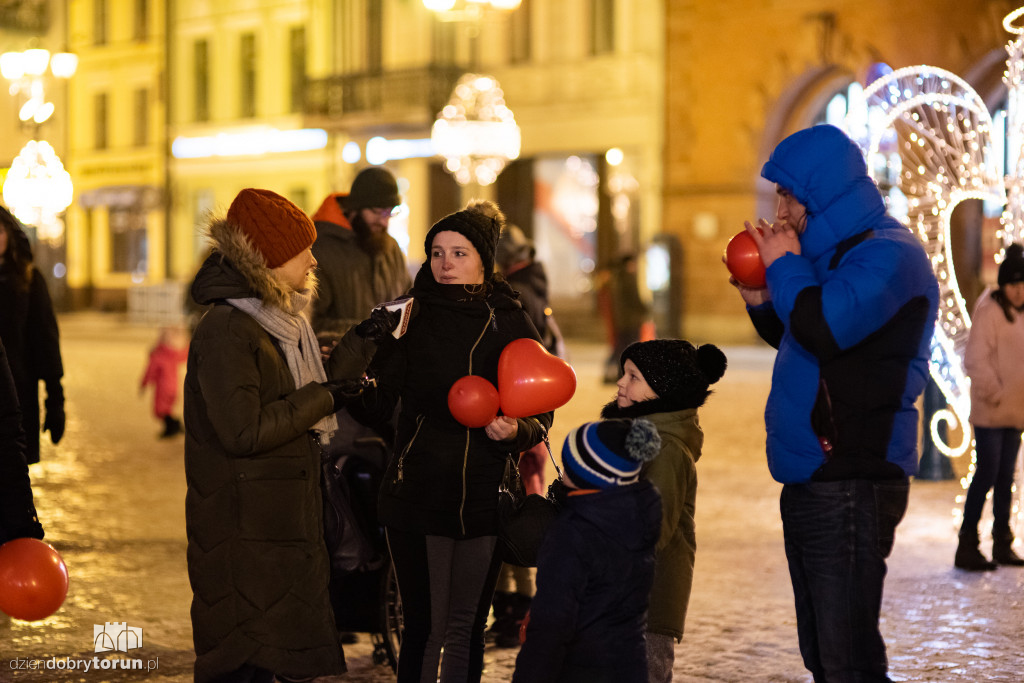 Toruń murem za Owsiakiem