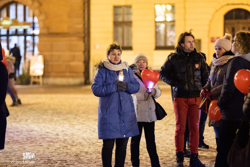 Toruń murem za Owsiakiem
