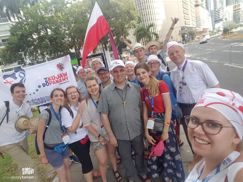 Pielgrzymi z Kujaw i Pomorza w Panamie