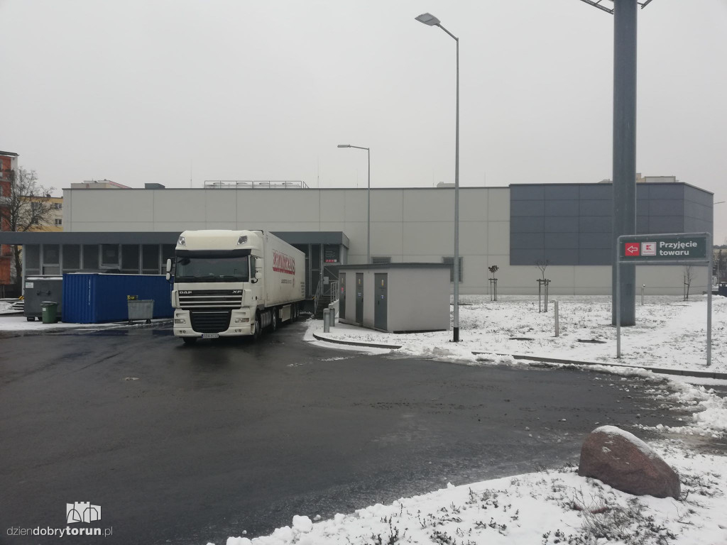 Ewakuacja sklepu Kaufland