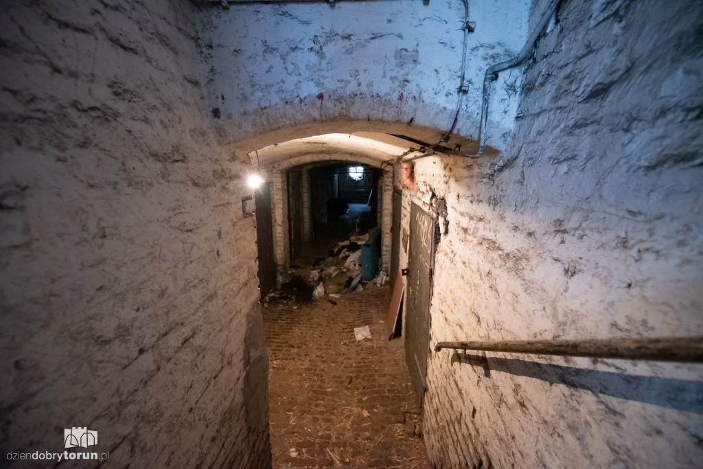 Śmieci w budynku Mickiewicza 146