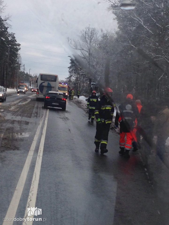 Wypadek na drodze krajowej 80