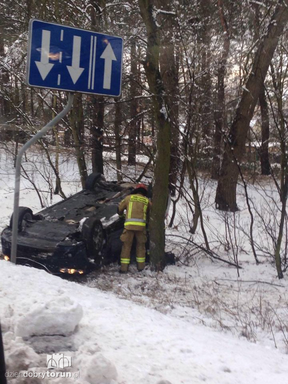 Wypadek na drodze krajowej 80