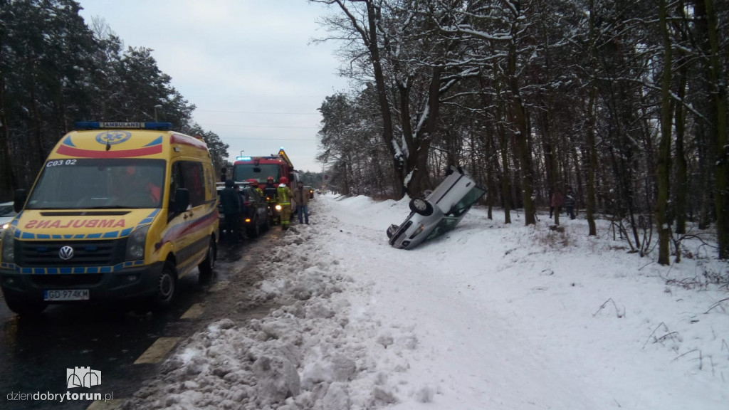 Kolizyjny dzień na drogach powiatu
