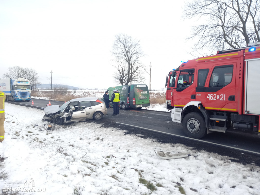 Wypadek na DK15. Koszykarze ranni