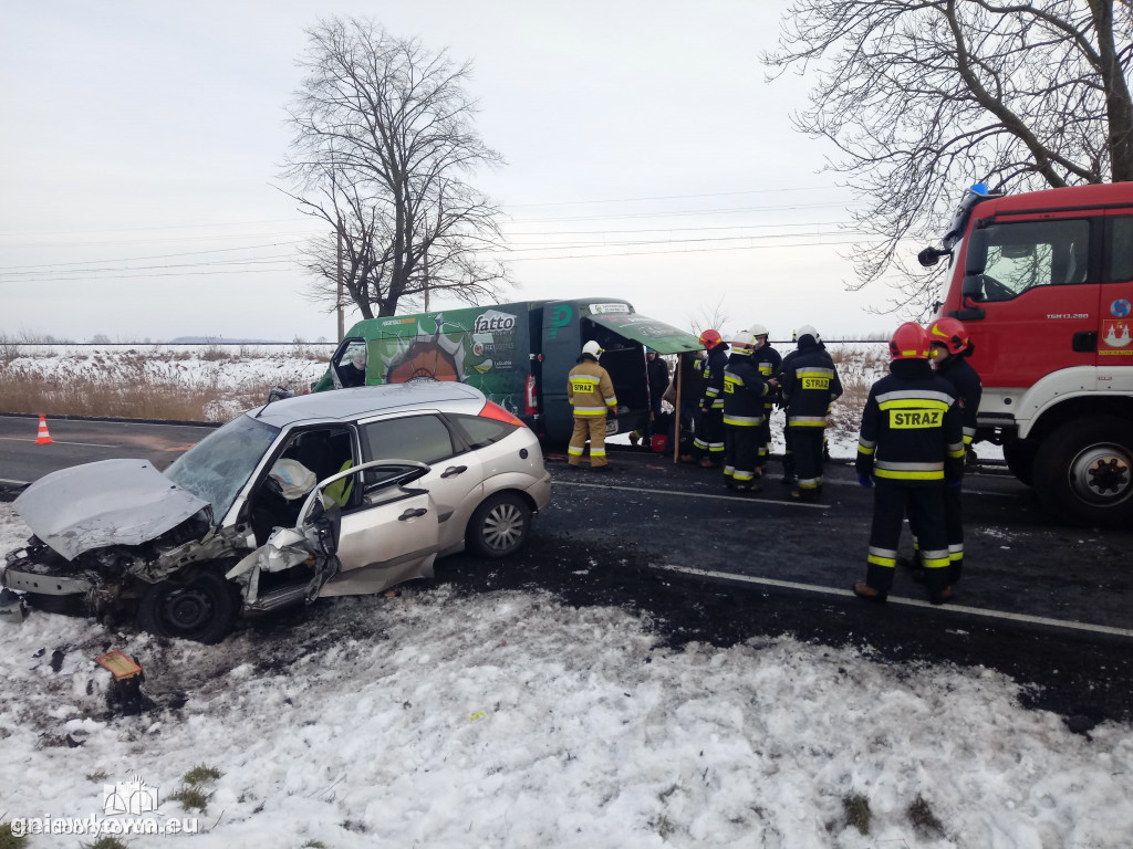 Wypadek na DK15. Koszykarze ranni