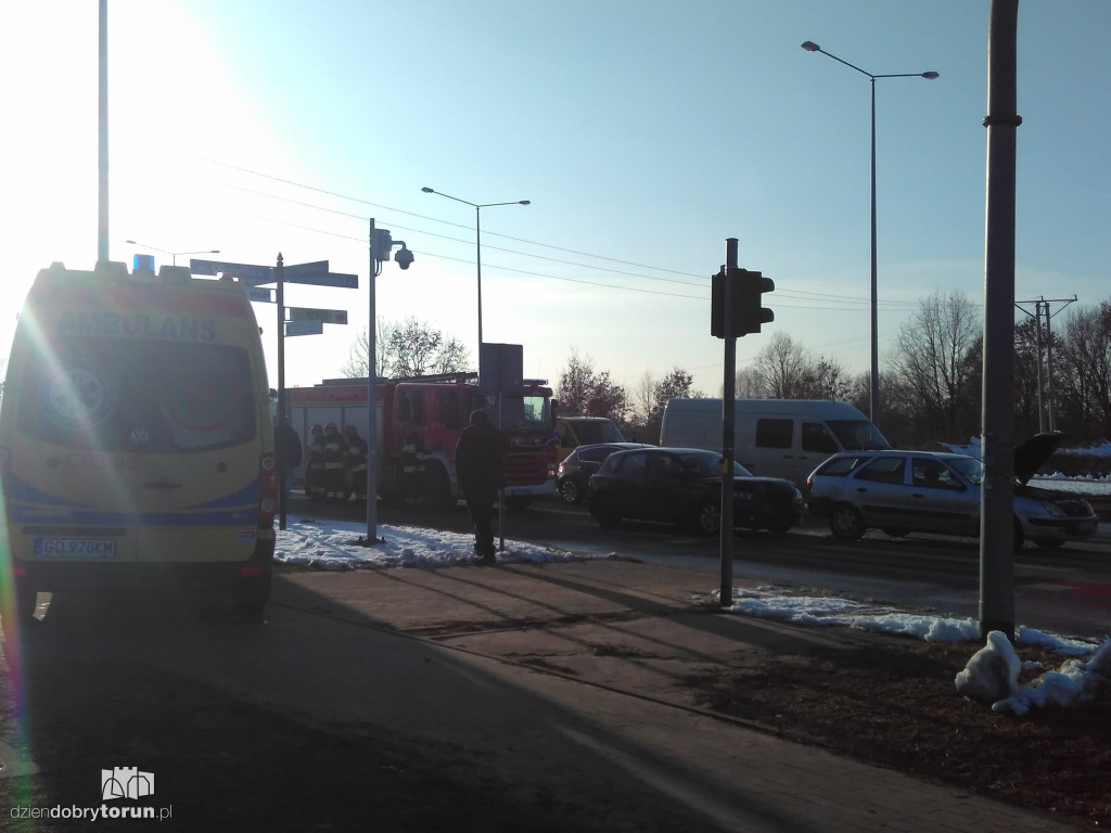 Groźna kolizja na ul. Olsztyńskiej