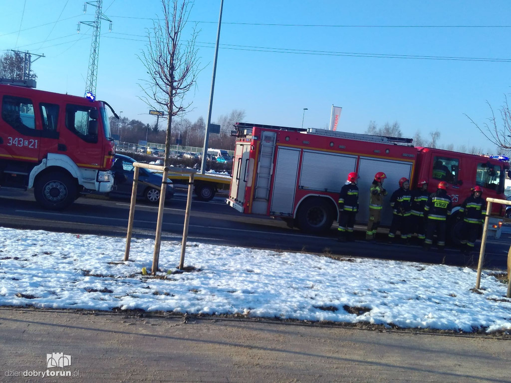 Groźna kolizja na ul. Olsztyńskiej