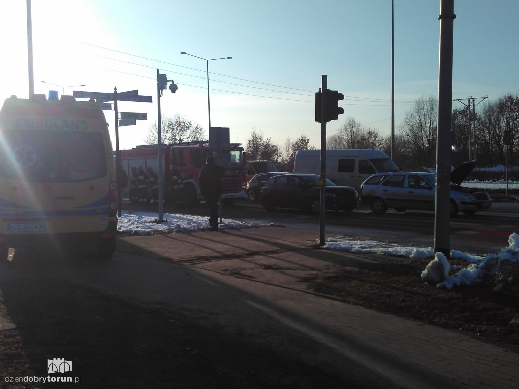 Groźna kolizja na ul. Olsztyńskiej