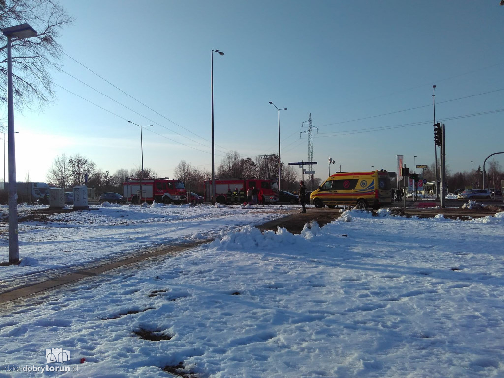 Groźna kolizja na ul. Olsztyńskiej