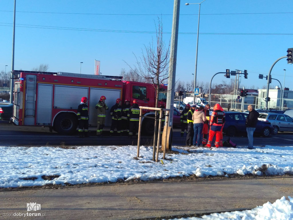 Groźna kolizja na ul. Olsztyńskiej