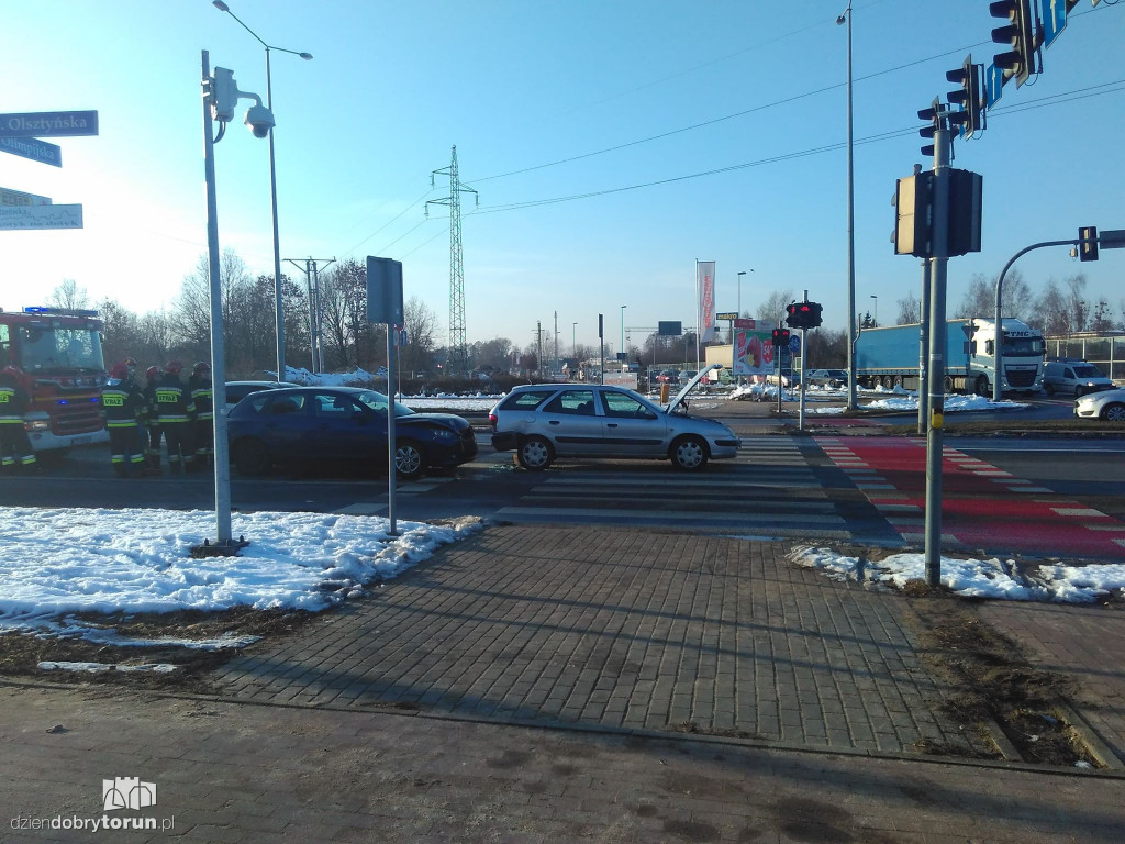 Groźna kolizja na ul. Olsztyńskiej