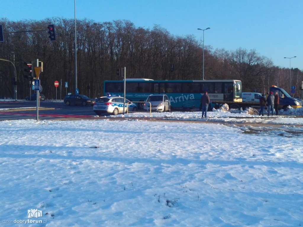 Kolizja na Szosie Lubickiej/Olimpijskiej