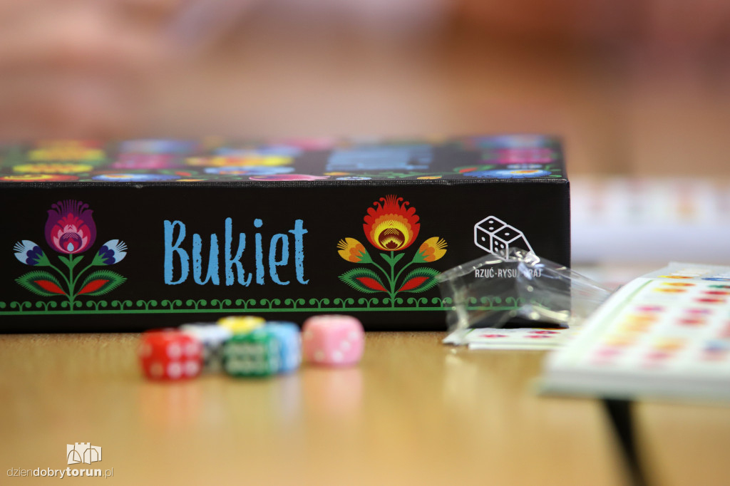 Walentynkowy turniej w grę ,,Bukiet''