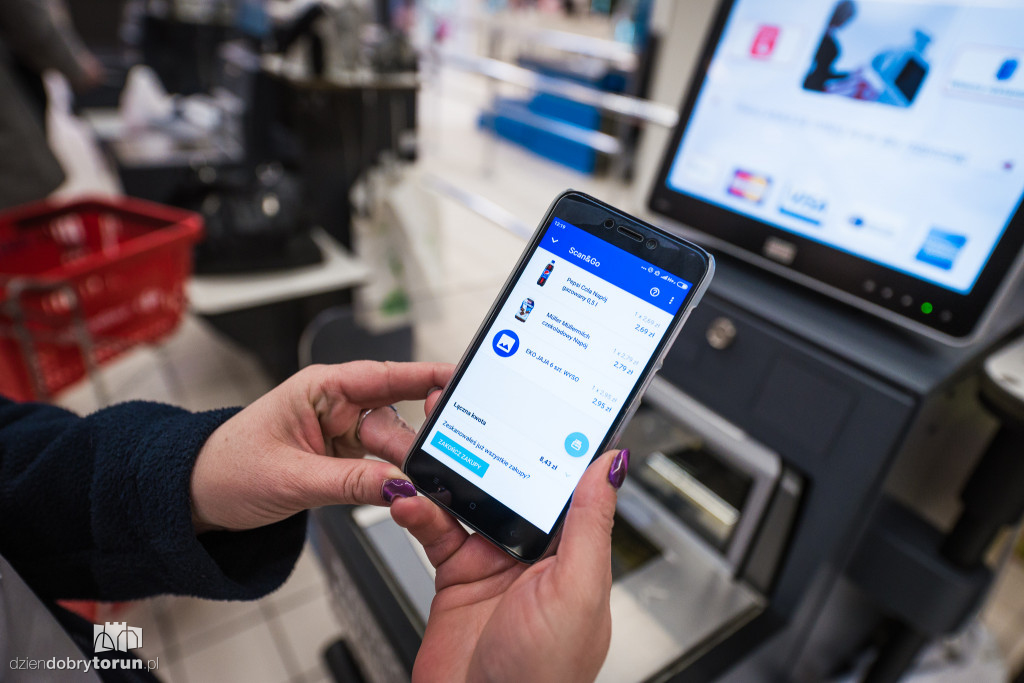 Nowa aplikacja Scan & go w Carrefour