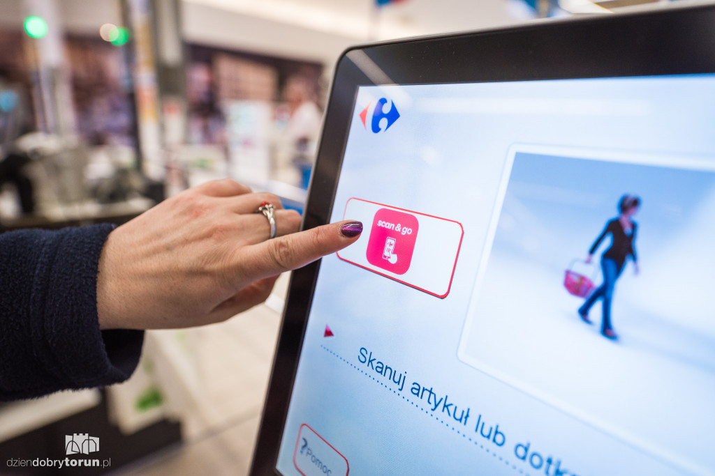 Nowa aplikacja Scan & go w Carrefour