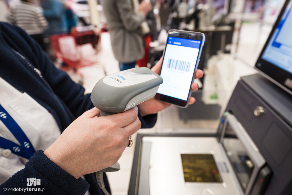 Nowa aplikacja Scan & go w Carrefour