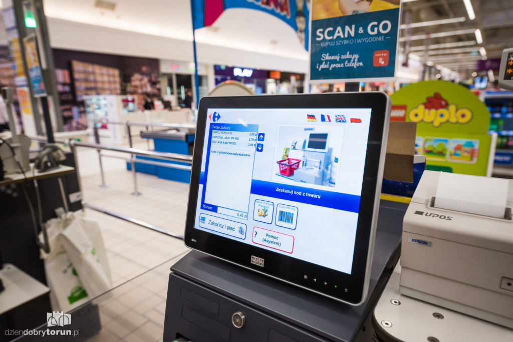 Nowa aplikacja Scan & go w Carrefour