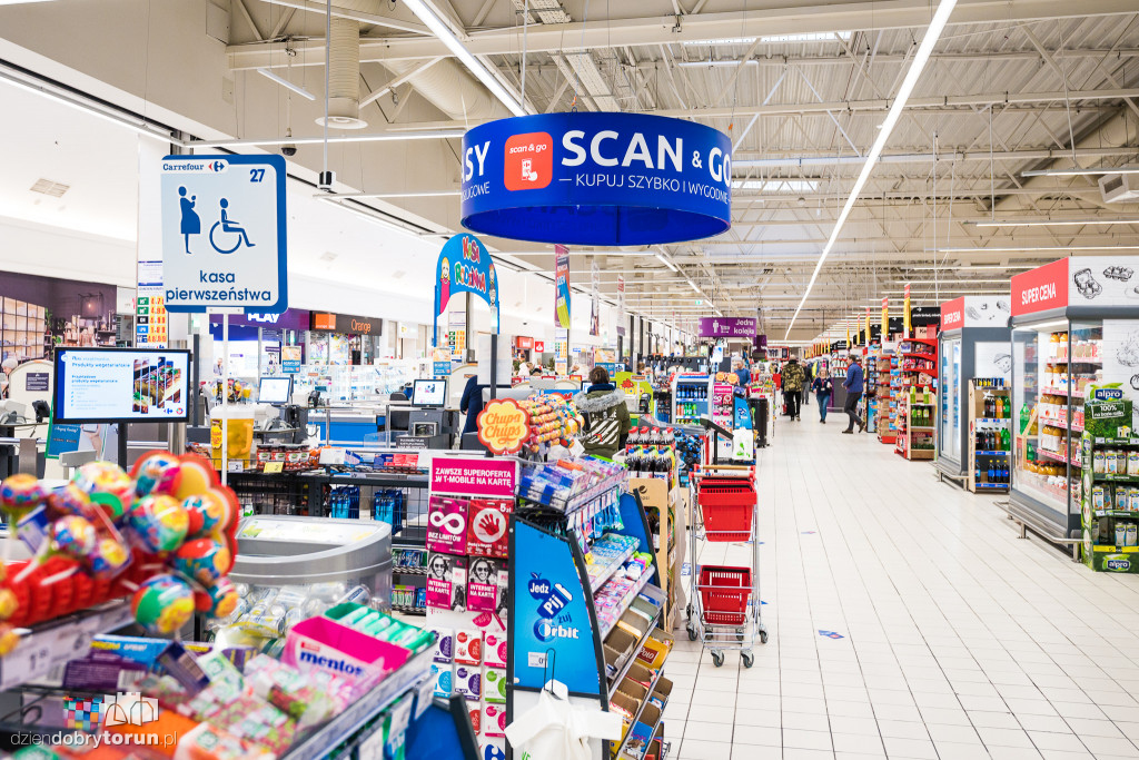 Nowa aplikacja Scan & go w Carrefour