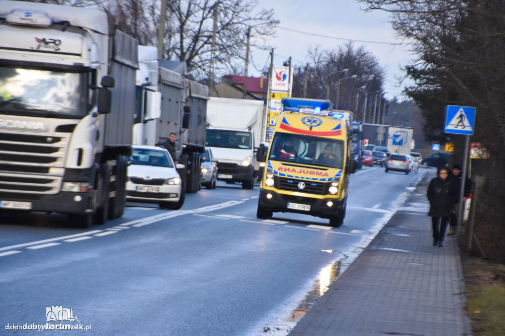 Groźne zderzenie na DK62