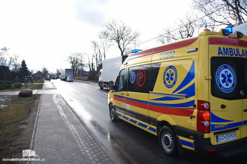 Groźne zderzenie na DK62