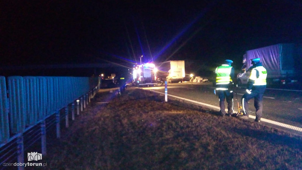 Tragiczny wypadek na autostradzie
