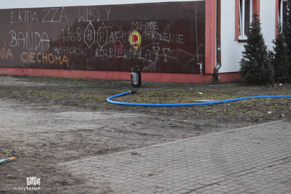 Wybuch gazu w mieszkaniu na Podgórzu