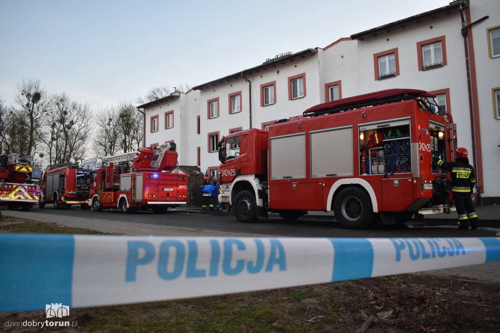 Wybuch gazu w mieszkaniu na Podgórzu