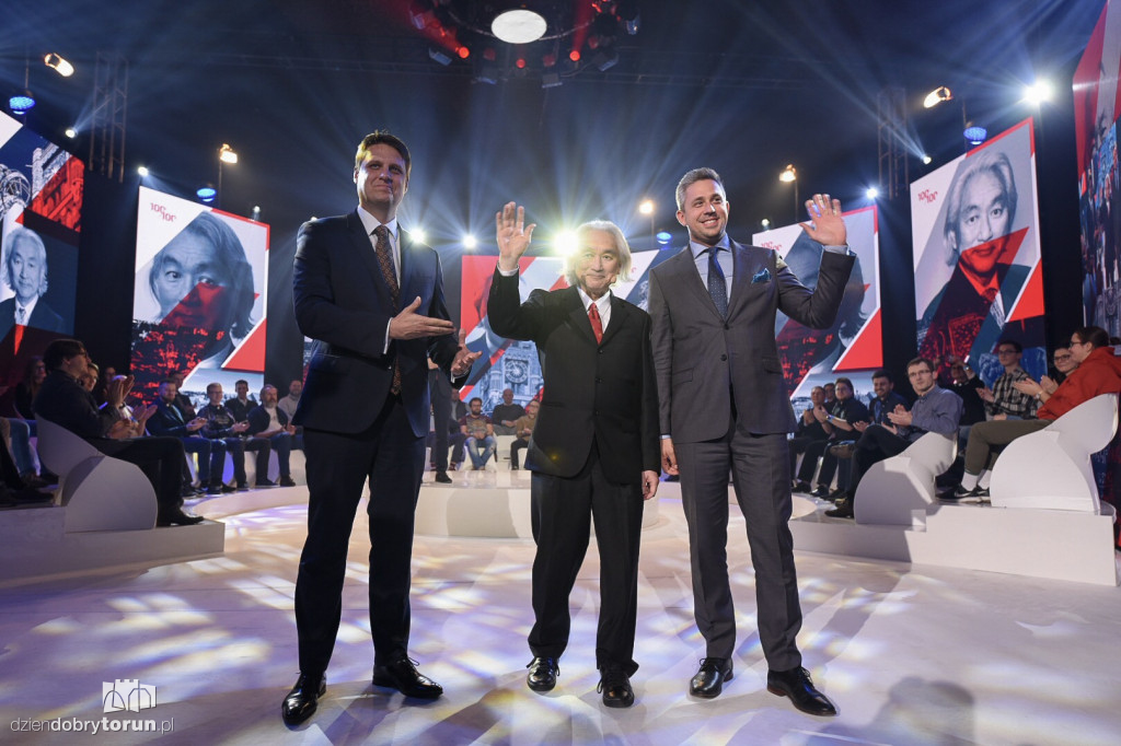 Znany fizyk Michio Kaku w Toruniu