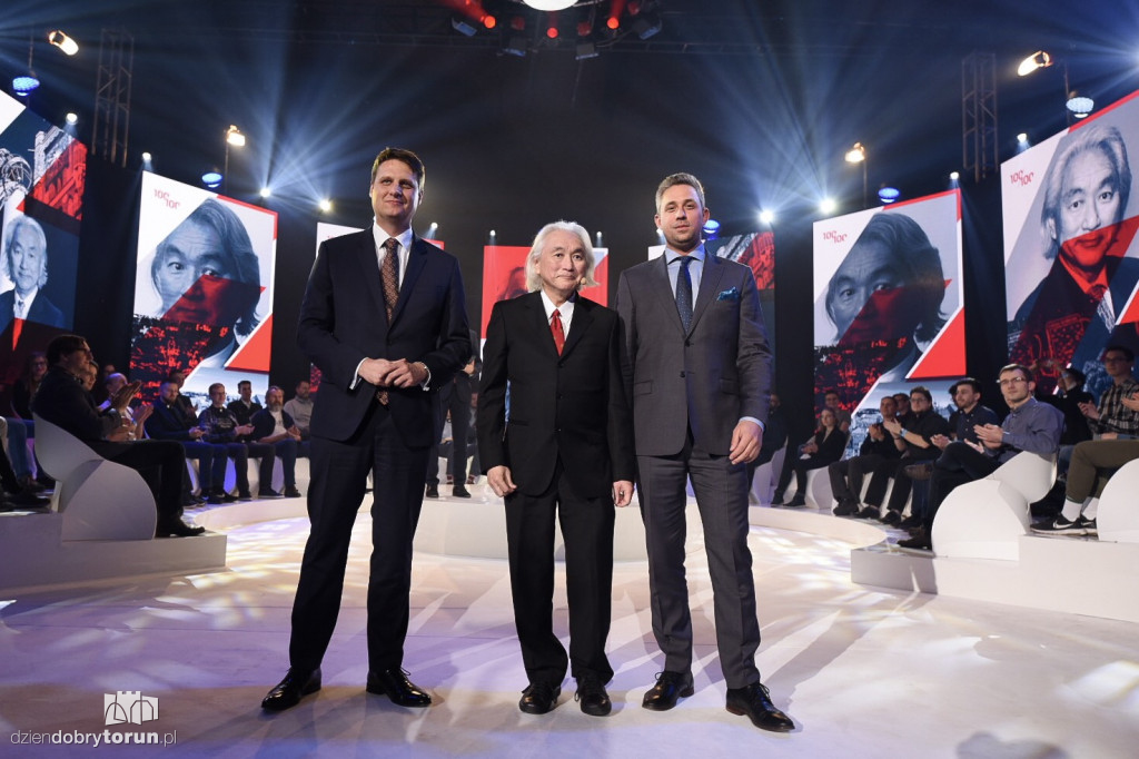 Znany fizyk Michio Kaku w Toruniu