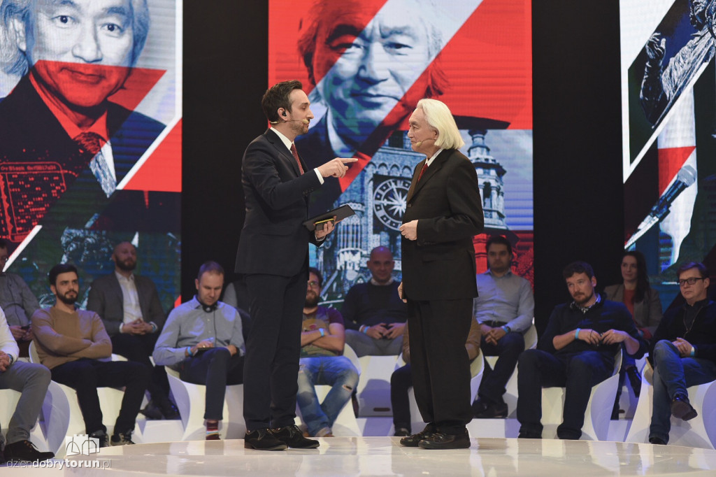 Znany fizyk Michio Kaku w Toruniu