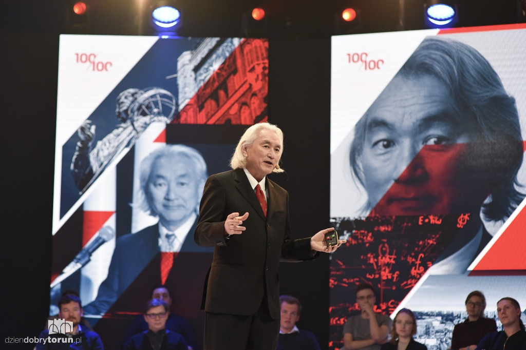 Znany fizyk Michio Kaku w Toruniu