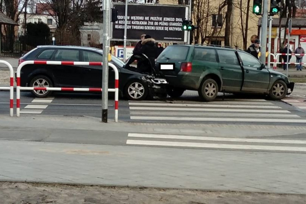Kolizja na Szosie Chełmińskiej