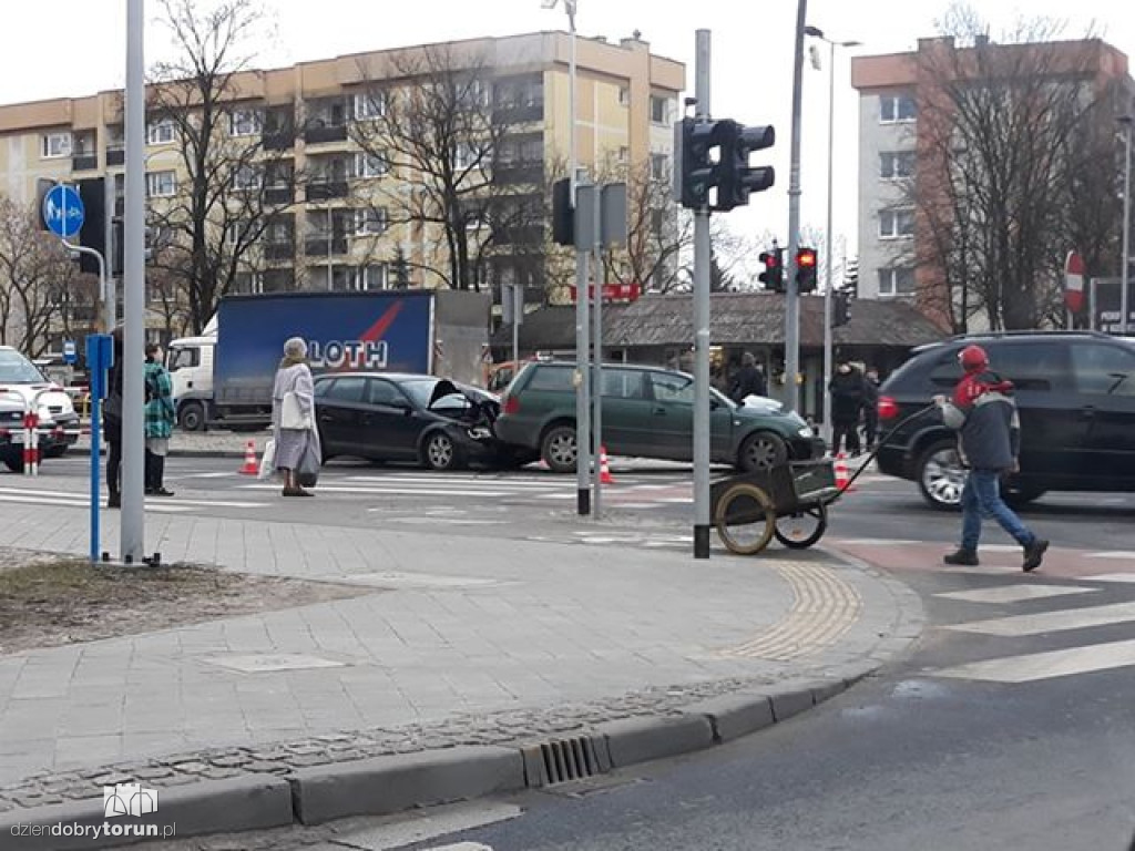 Kolizja na Szosie Chełmińskiej