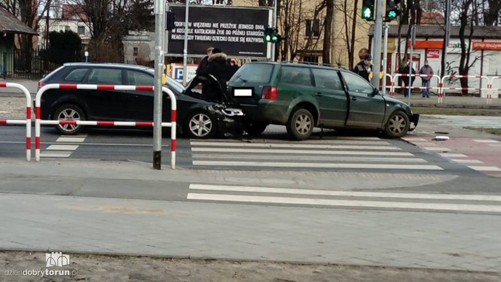 Kolizja na Szosie Chełmińskiej
