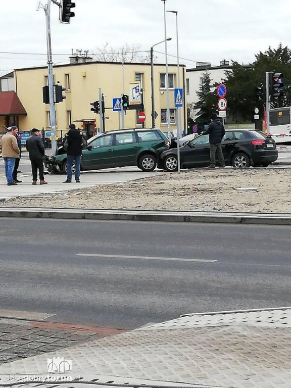 Kolizja na Szosie Chełmińskiej
