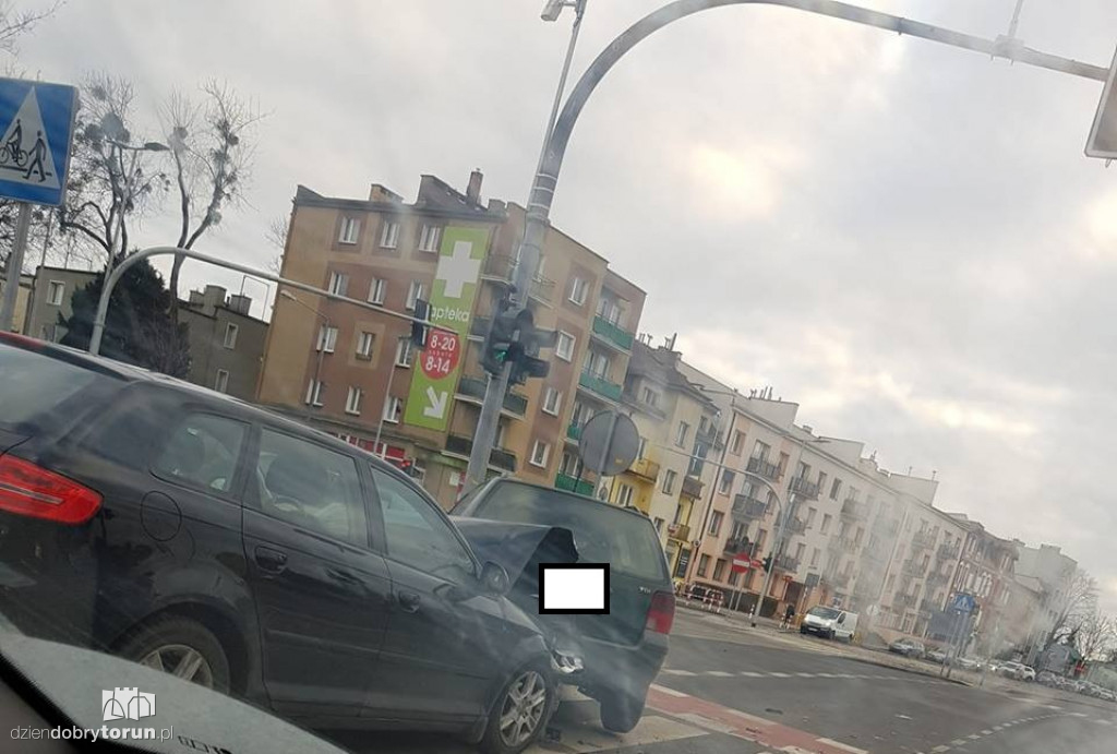 Kolizja na Szosie Chełmińskiej