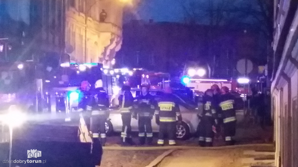 Pożar w mieszkaniu przy Warszawskiej