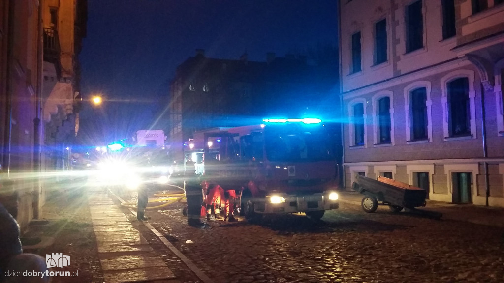 Pożar w mieszkaniu przy Warszawskiej
