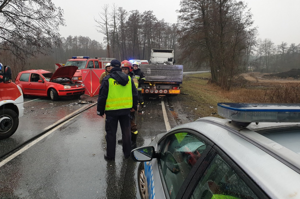 Tragiczny wypadek na DK62