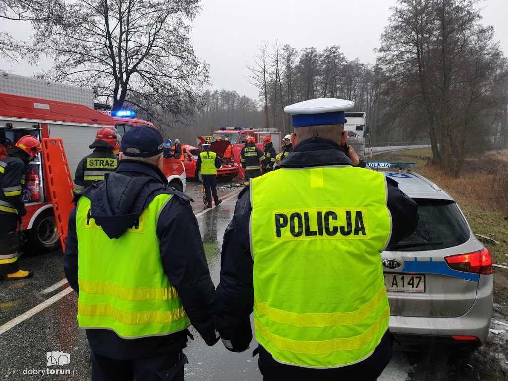 Tragiczny wypadek na DK62