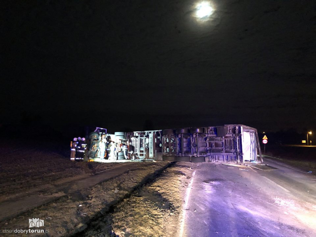 Poważny wypadek w Grębocinie