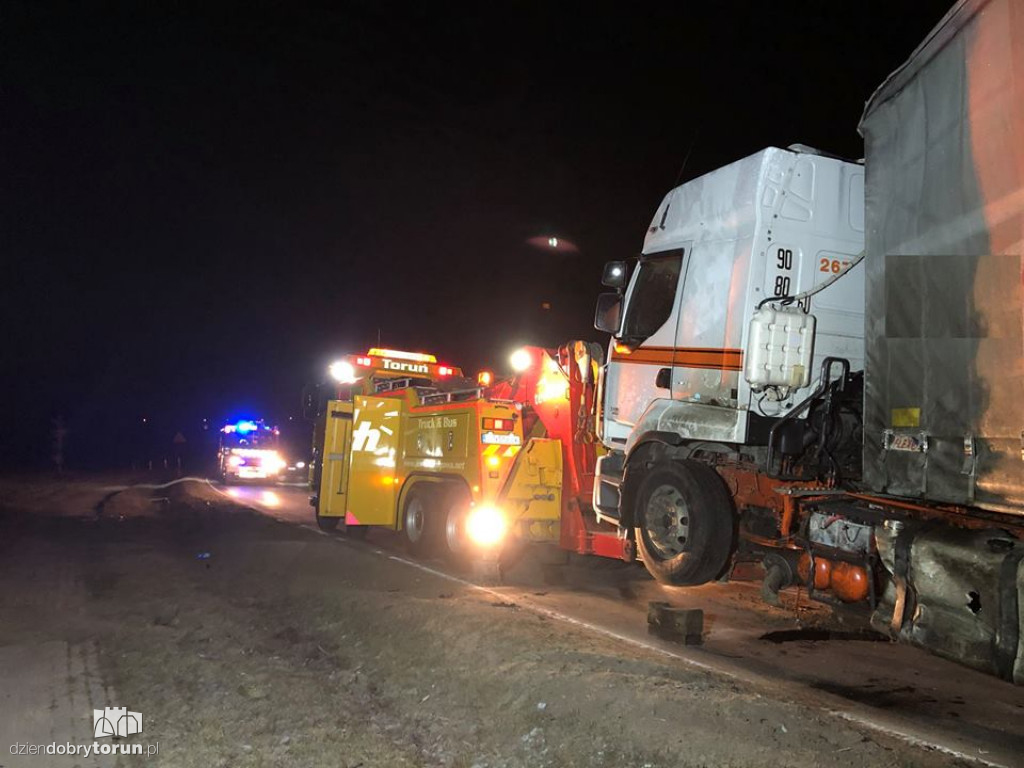 Poważny wypadek w Grębocinie